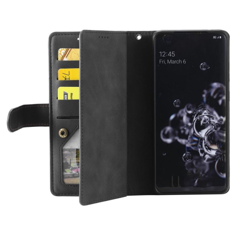 Housse Samsung Galaxy S26 Ultra Portefeuille 9 Porte-Cartes
