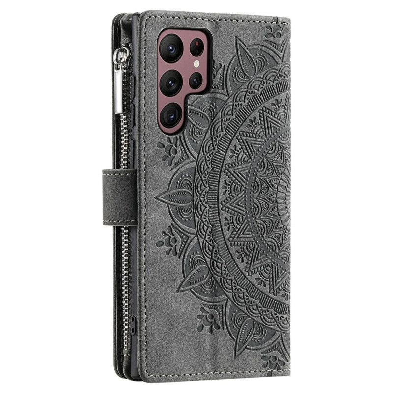 Housse Samsung Galaxy S26 Ultra Portefeuille Mandala