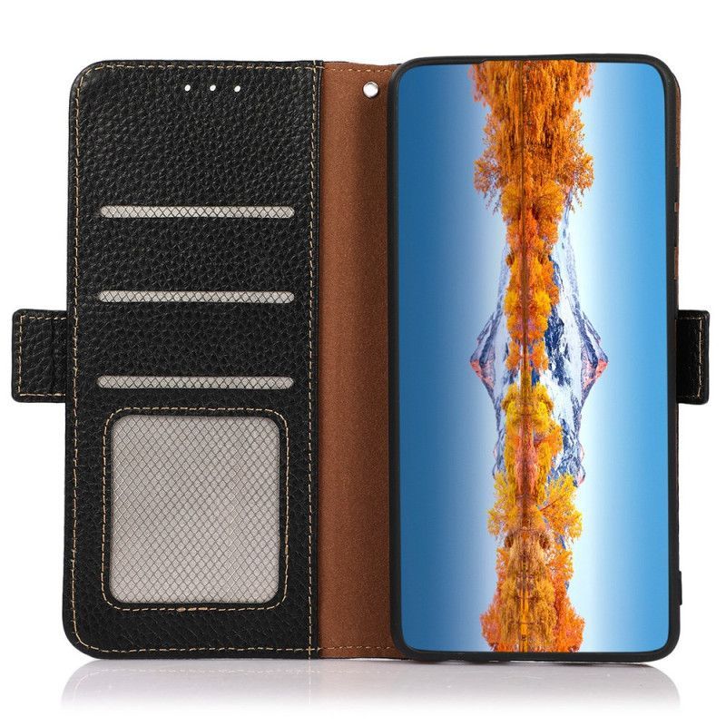 Housse Samsung Galaxy S26 Ultra Protection RFID Cuir KHAZNEH