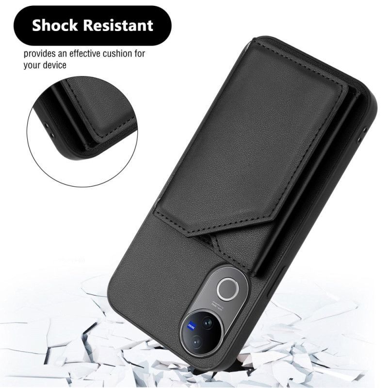 Coque Vivo V50 5G / V50e 5G Porte-Cartes et Lanière