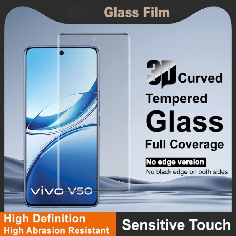 Protectionen Verre Trempé pour Écran Vivo V50 5G / V50e 5G (Version Sans Bord)