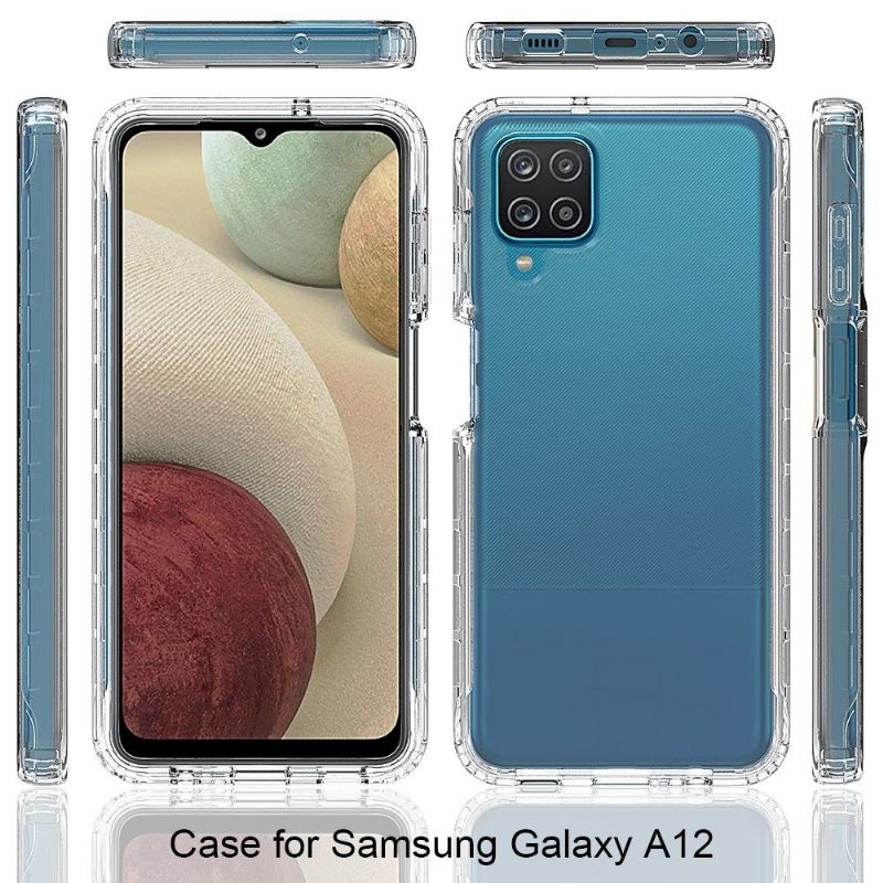 Coque Bumper Samsung Galaxy A12 / M12 Antichoc transparent
