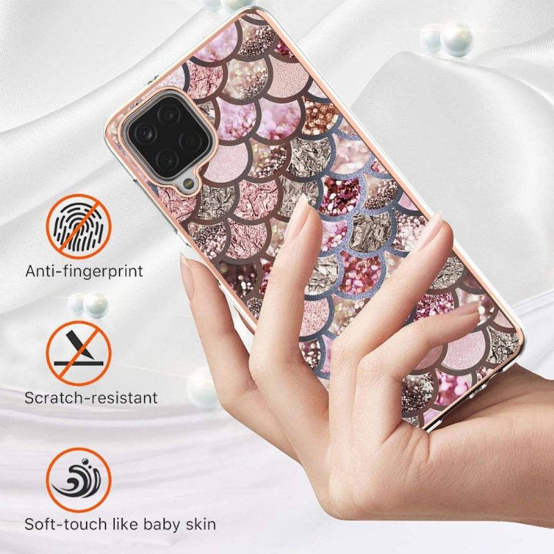 Coque Samsung Galaxy A12 / M12 motif écailles