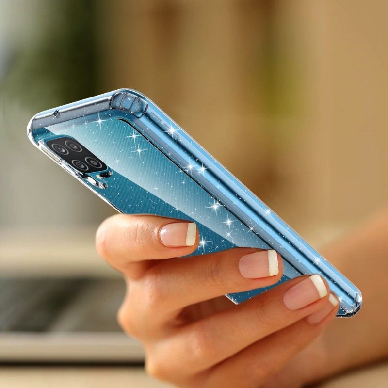 Coque Samsung Galaxy A12 / M12 Paillettes Glamour