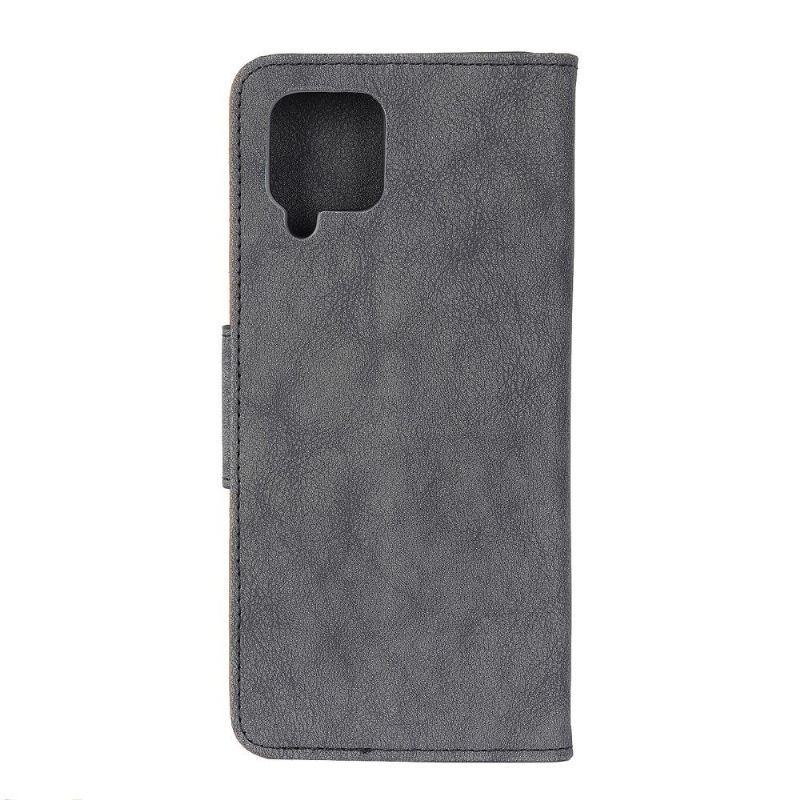 Étui Samsung Galaxy A12 / M12 Edouard simili cuir vintage
