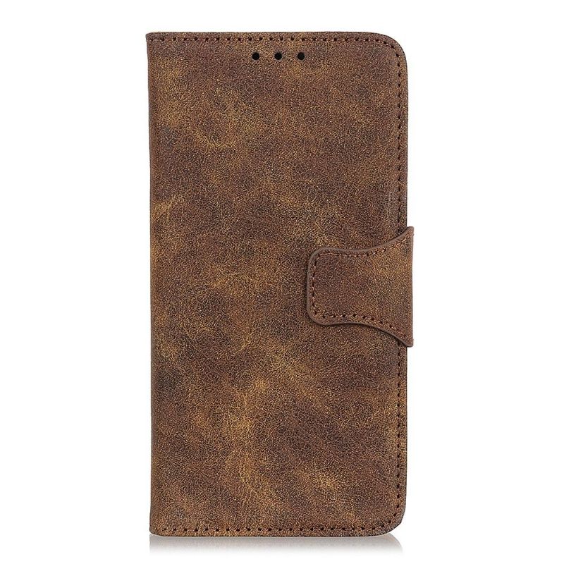 Étui Samsung Galaxy A12 / M12 Edouard simili cuir vintage