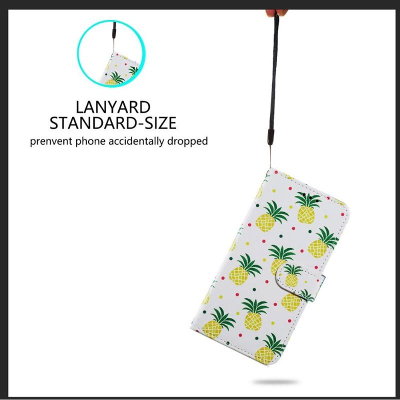 Housse Samsung Galaxy A12 / M12 Ananas