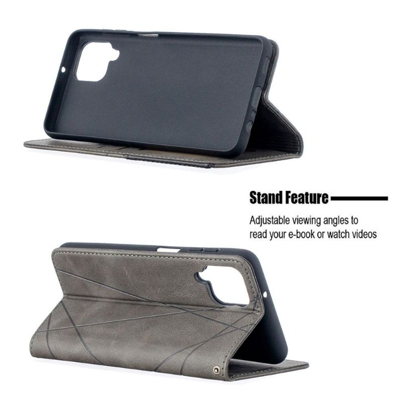 Housse Samsung Galaxy A12 / M12 Célinia Style Cuir Porte Cartes