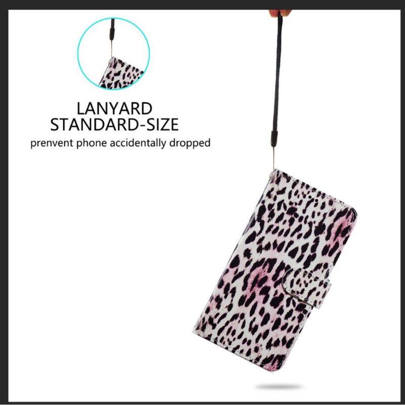 Housse Samsung Galaxy A12 / M12 Motif Leopard