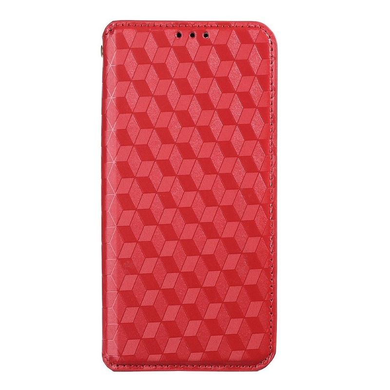 Samsung Galaxy A12 - Housse flip cover design géométrie