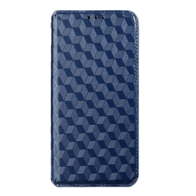 Samsung Galaxy A12 - Housse flip cover design géométrie