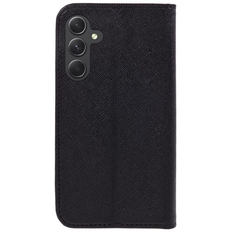 Flip Cover Samsung Galaxy A55 5G Texture Croisée