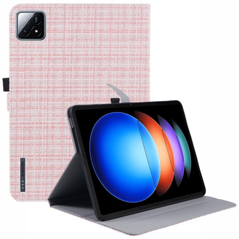 Étui Xiaomi Pad 6S Pro Motif Tissé