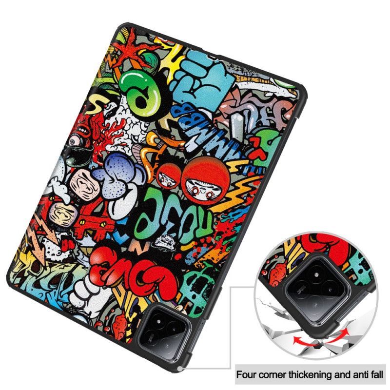 Smart Case Xiaomi Pad 6S Pro Graffiti