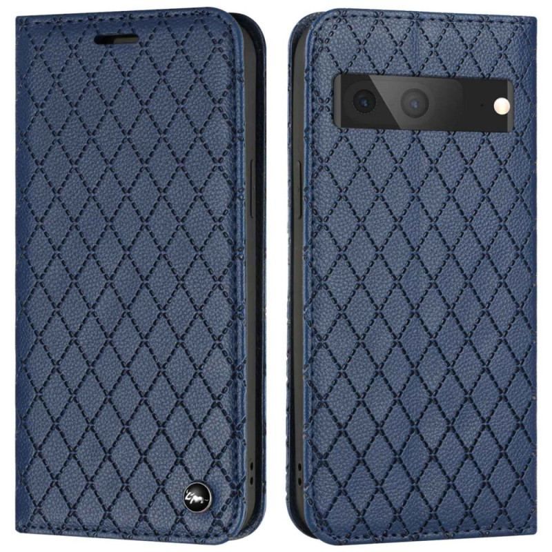 Flip Cover Google Pixel 7 Losanges RFID