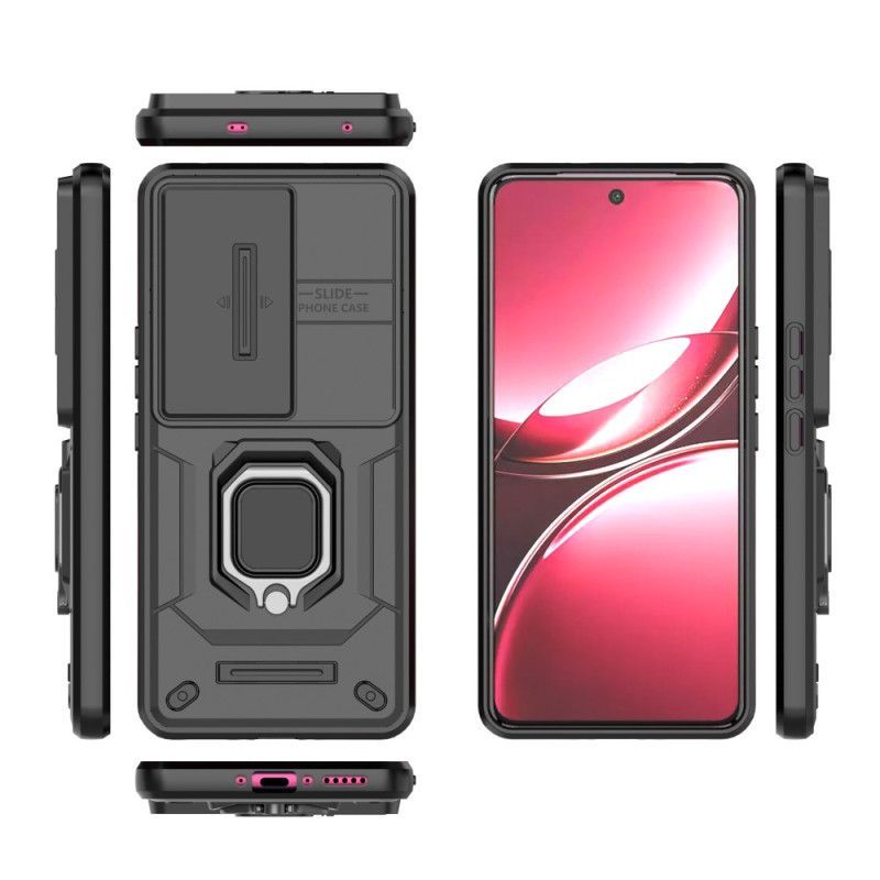 Coque Vivo V50 5G Ring Résistante avec Protection Objectif