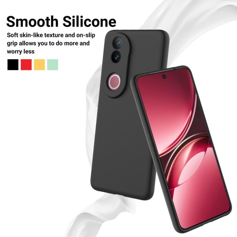 Coque Vivo V50 5G Silicone Liquide à Lanière