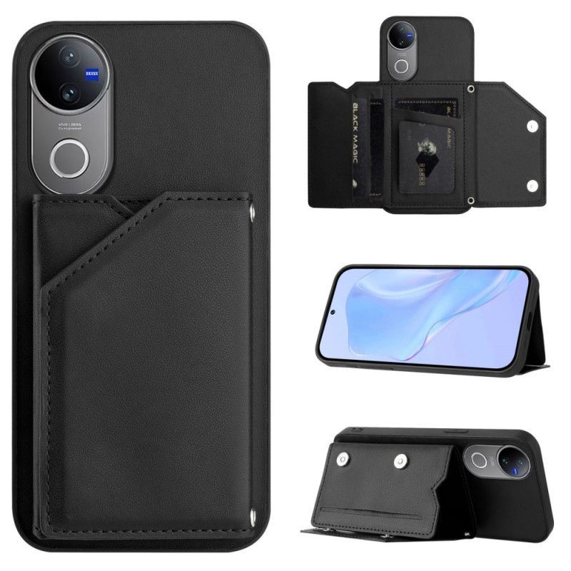 Coque Vivo V50 5G / V50e 5G Porte-Cartes et Lanière