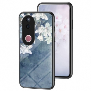 Coque Vivo V50 5G Verre Trempé Florale