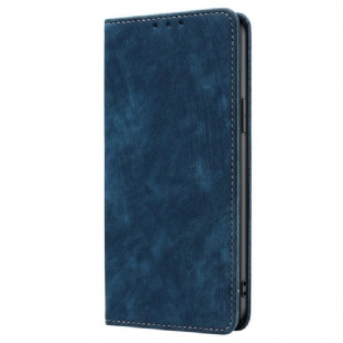 Flip Cover Vivo V50 5G Effet Daim Vintage