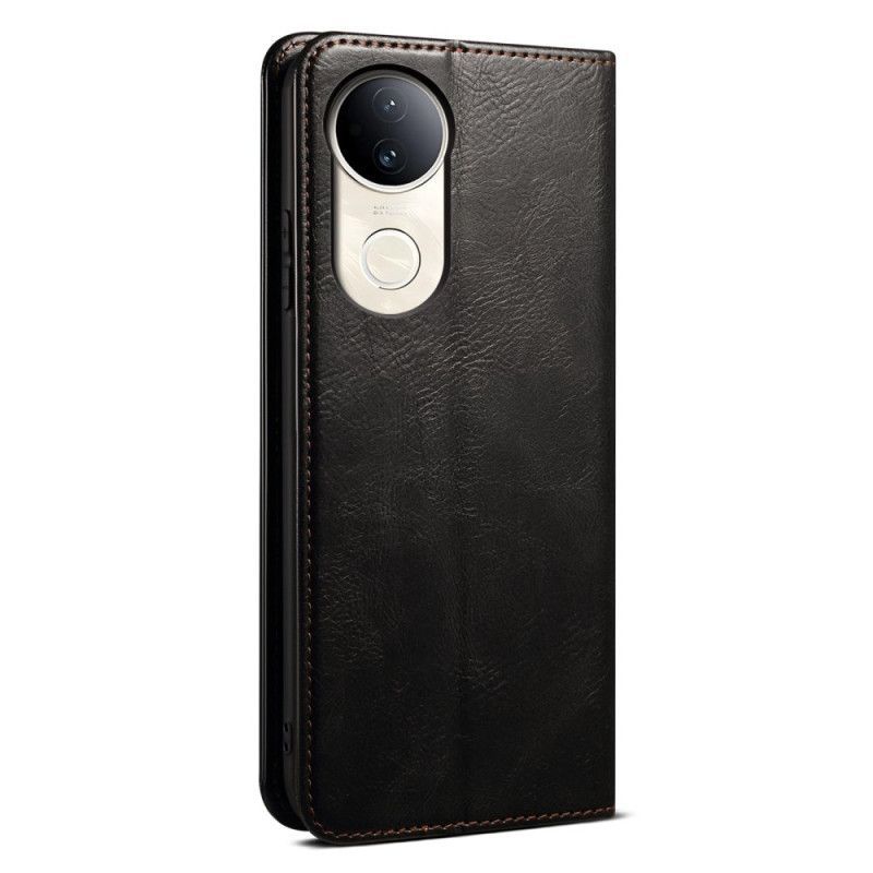 Flip Cover Vivo V50 5G Simili Cuir Ciré