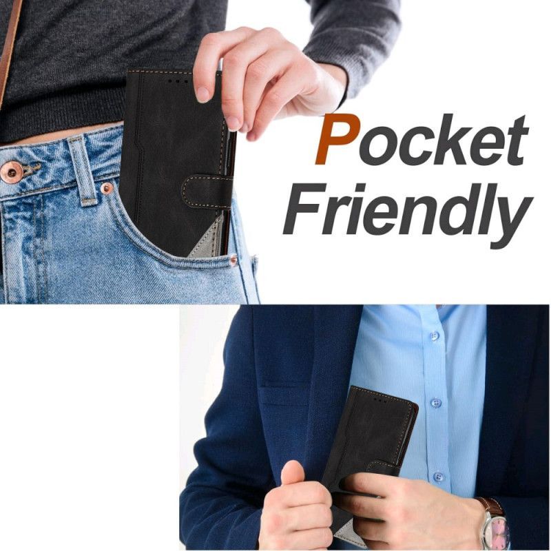 Housse Vivo V50 5G Bicolore Motif