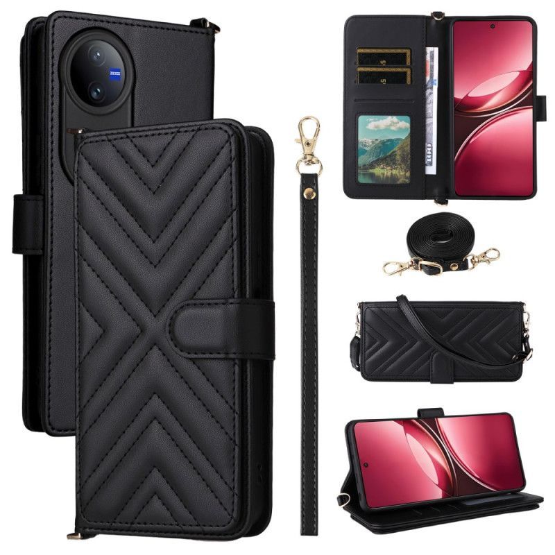 Housse Vivo V50 5G Matelassée avec Sangles