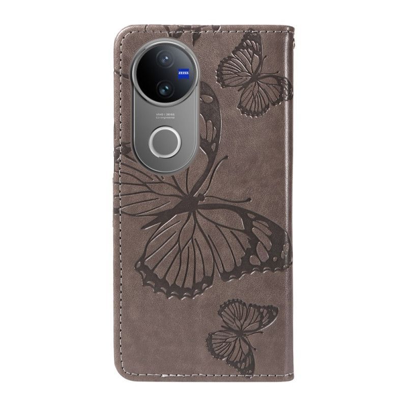 Housse Vivo V50 5G Papillons Géants