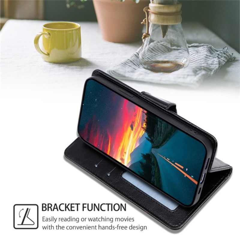 Housse Vivo V50 5G Simili Cuir Rétro