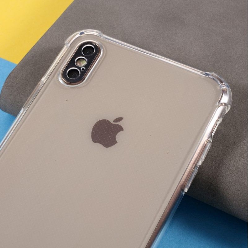 Coque iPhone XS Max transparente angles renforcés