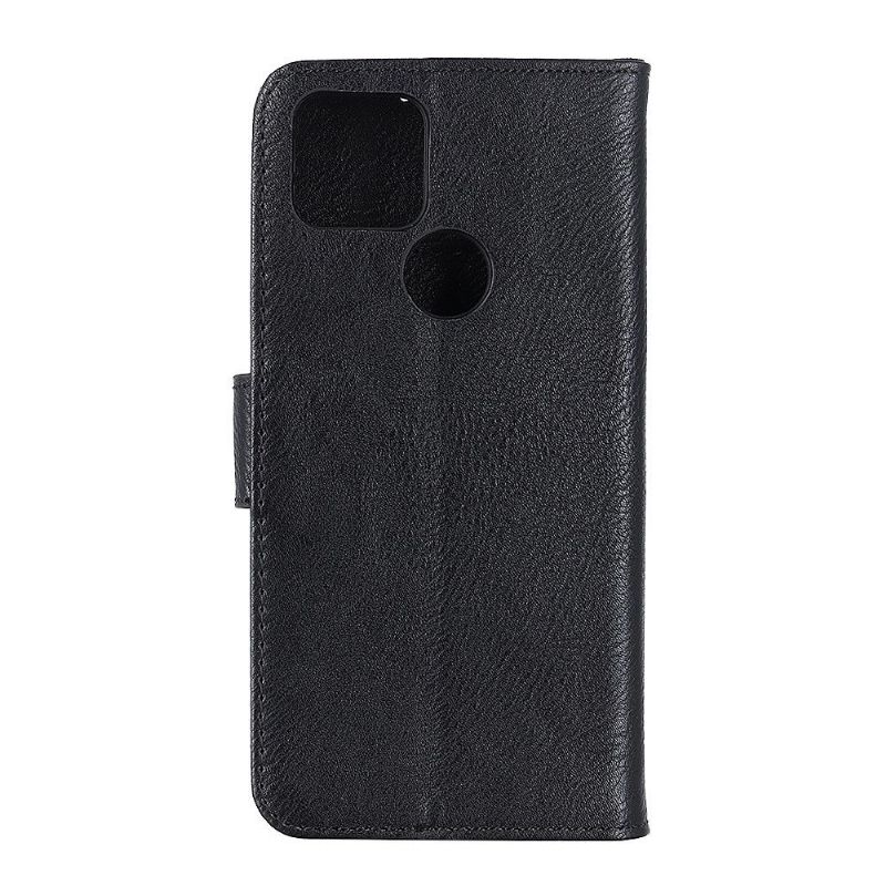 Housse Google Pixel 5 KHAZNEH Effet Cuir Porte Cartes