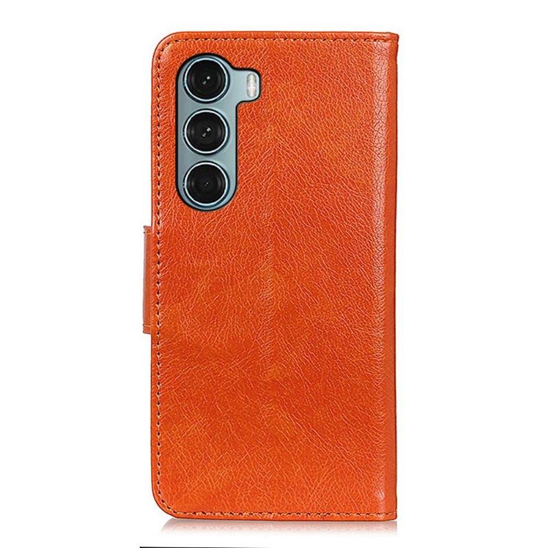 Housse Moto G200 5G Style Cuir Vieilli