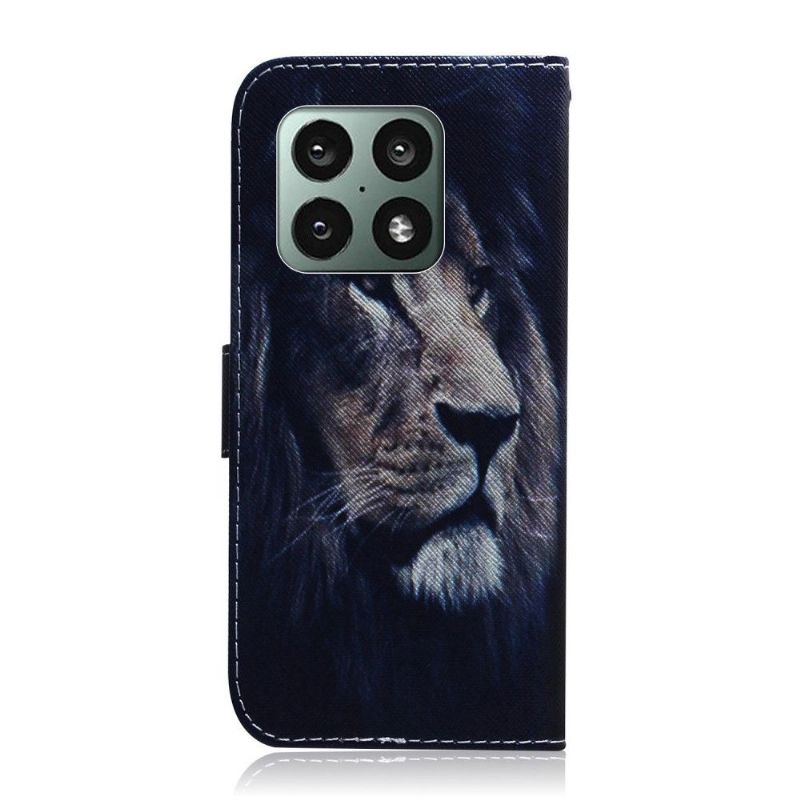 Étui OnePlus 10 Pro 5G motif lion