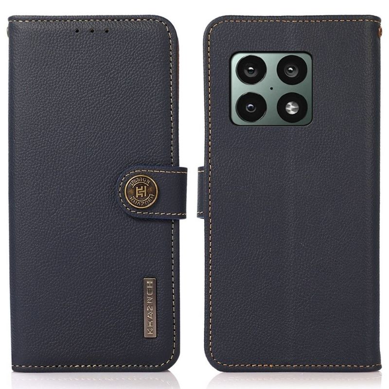 Housse OnePlus 10 Pro 5G KHAZNEH Classic en cuir