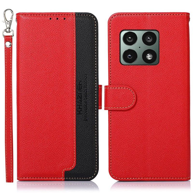 Housse OnePlus 10 Pro 5G KHAZNEH coutures apparentes