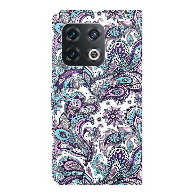 Housse OnePlus 10 Pro 5G Paisley Fleur