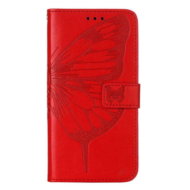 Housse OnePlus 10 Pro 5G Papillon Fleur Porte-Cartes