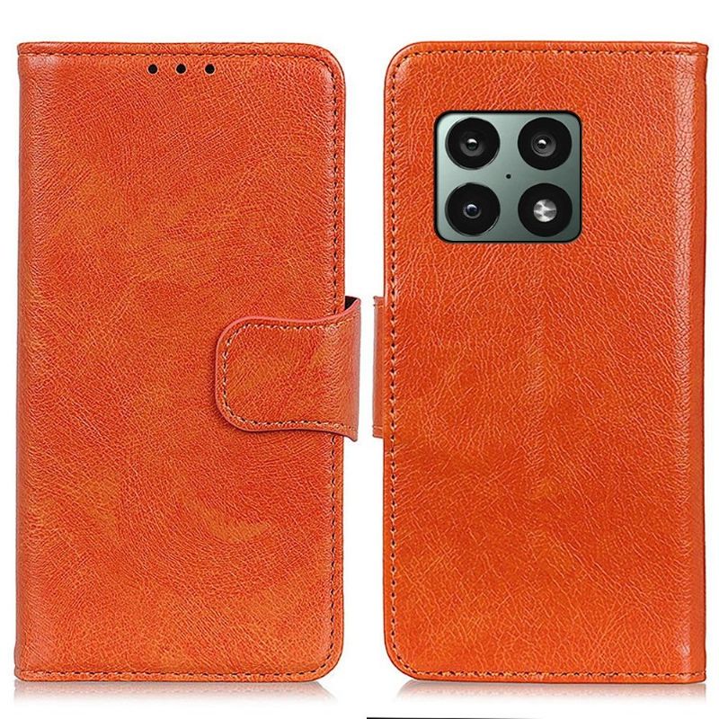 Housse OnePlus 10 Pro 5G Style Cuir Vieilli