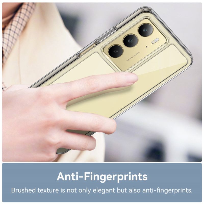 Coque Realme 14X 5G Transparente avec Protecteur Écran en Verre Trempé