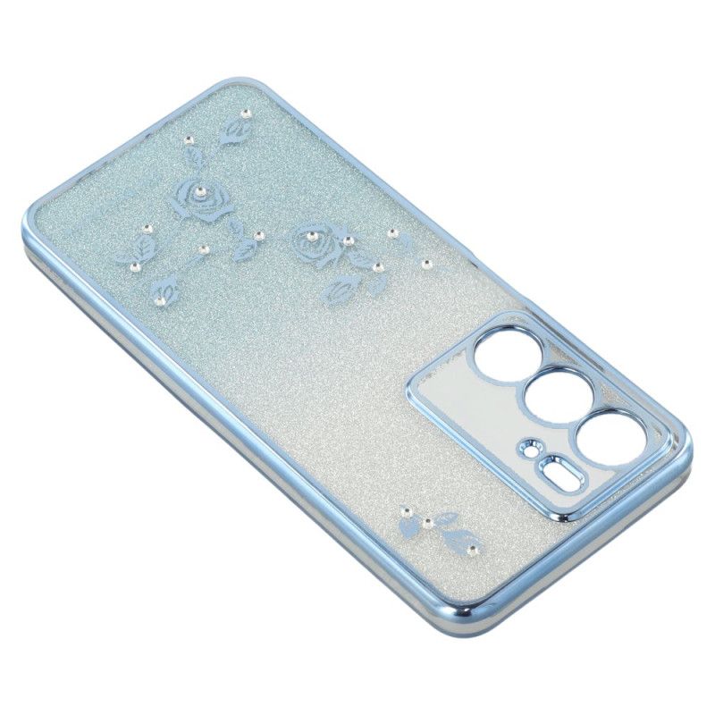 Coque Realme C75 Anneau-Support Strass KADEM