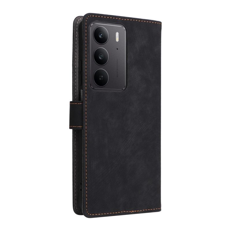 Housse Realme 14X 5G / C75 Protection RFID Effet Daim