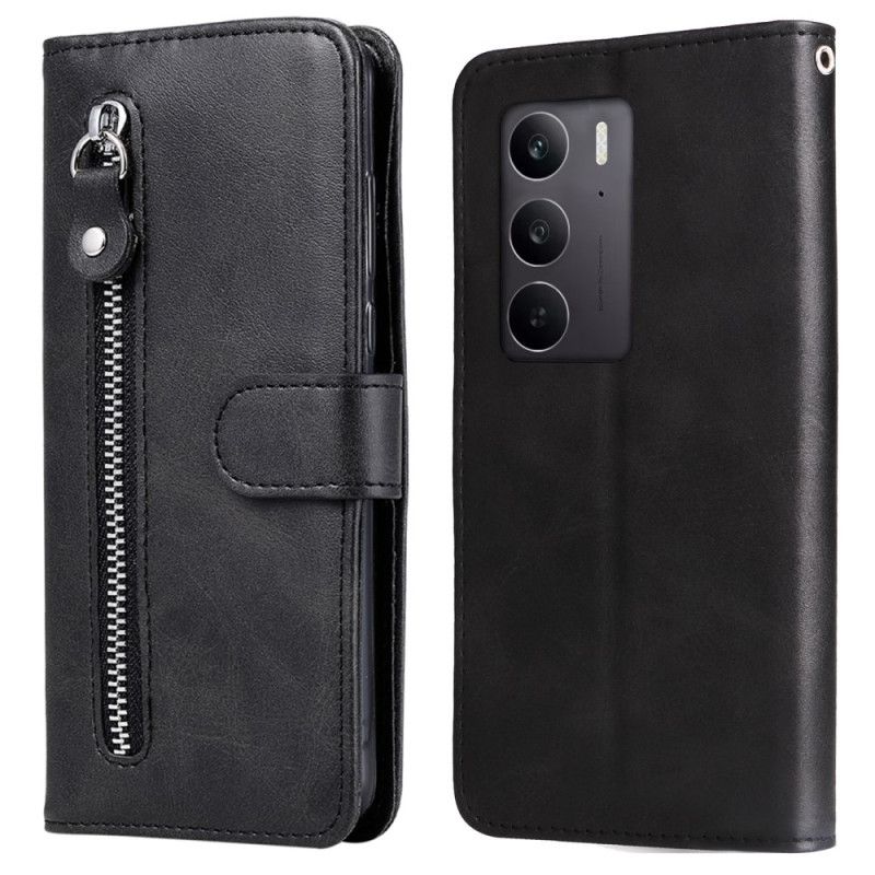 Housse Realme C75 / C71 / 14X 5G Pochette à Fermeture Éclair