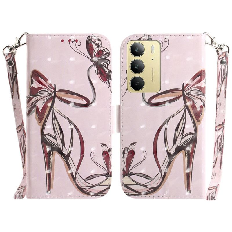 Housse Realme C75 Escarpin à Lanière