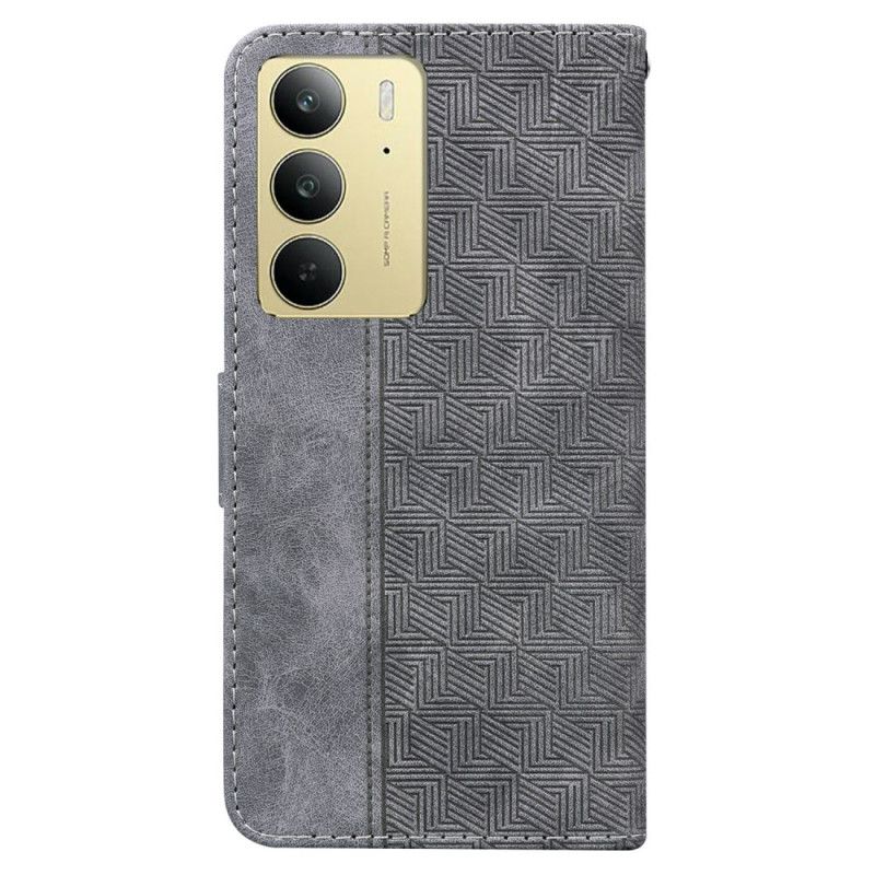 Housse Realme C75 Motif Tissé