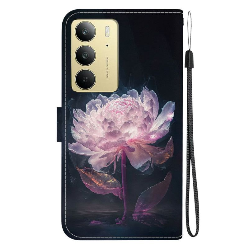 Housse Realme C75 Pivoine Violette