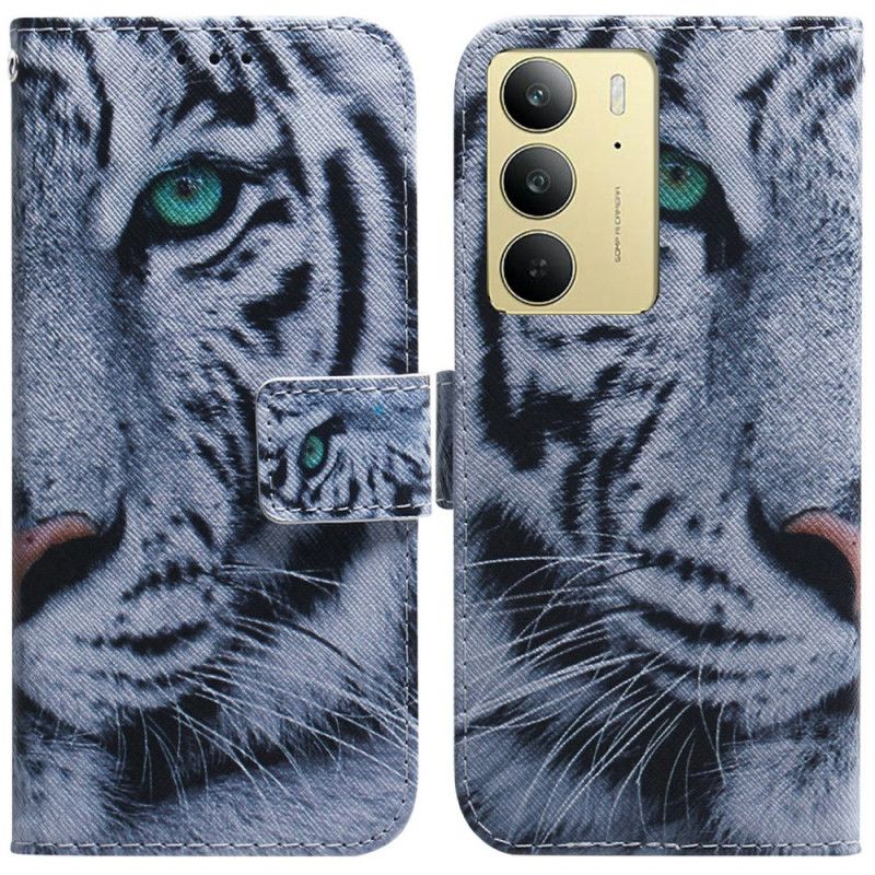 Housse Realme C75 Tigre Blanc