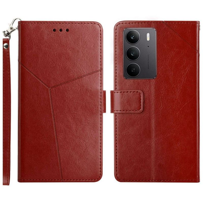 Housse Realme C75 Y Design à Lanière