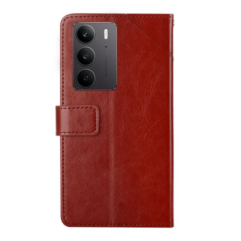 Housse Realme C75 Y Design à Lanière