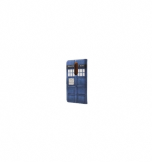 Nokia 5.1 - Housse porte cartes Police Box Doctor Who