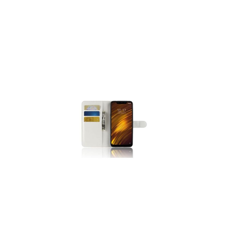Housse Xiaomi Pocophone F1 Style cuir porte-cartes